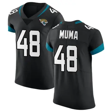 Men's Jacksonville Jaguars #48 Chad Muma Black Vapor Untouchable Limited  Stitched Jersey on sale,for Cheap,wholesale from China