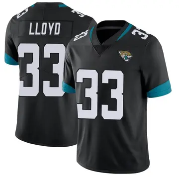 Men's Jacksonville Jaguars #33 Devin Lloyd Black Vapor Untouchable Limited  Stitched Jersey on sale,for Cheap,wholesale from China