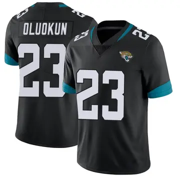 Men's Foyesade Oluokun Jacksonville Jaguars Limited Black Vapor Untouchable Jersey