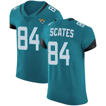 Men's Joseph Scates Jacksonville Jaguars Elite Teal Vapor Untouchable Alternate Jersey