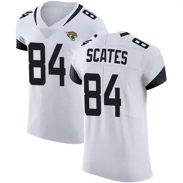 Men's Joseph Scates Jacksonville Jaguars Elite White Vapor Untouchable Road Jersey