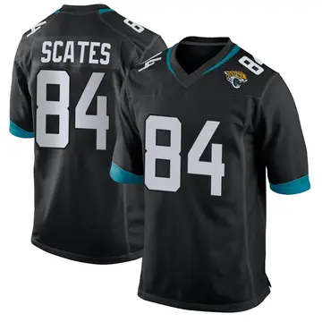 Men's Joseph Scates Jacksonville Jaguars Game Black Jersey