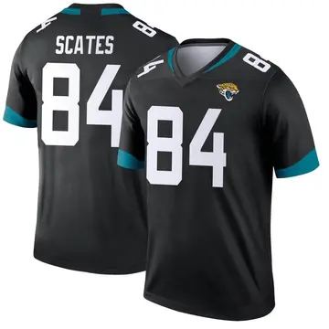 Men's Joseph Scates Jacksonville Jaguars Legend Black Jersey