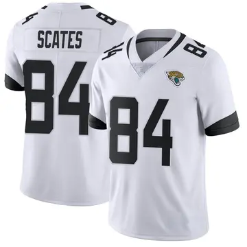 Men's Joseph Scates Jacksonville Jaguars Limited White Vapor Untouchable Jersey