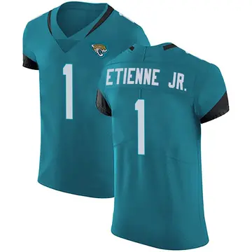 Brenton Strange Men's Nike White Jacksonville Jaguars Vapor Untouchable Elite Custom Jersey