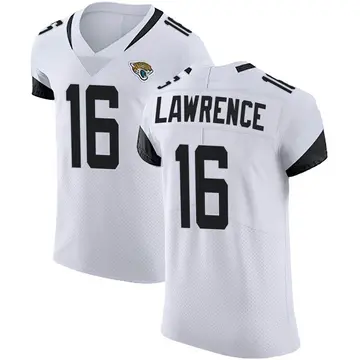 Men's Trevor Lawrence Jacksonville Jaguars Elite White Vapor Untouchable Road Jersey