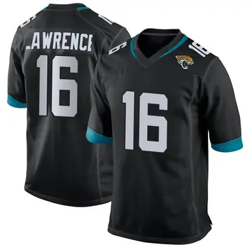 Men's Trevor Lawrence Jacksonville Jaguars Game Black Jersey