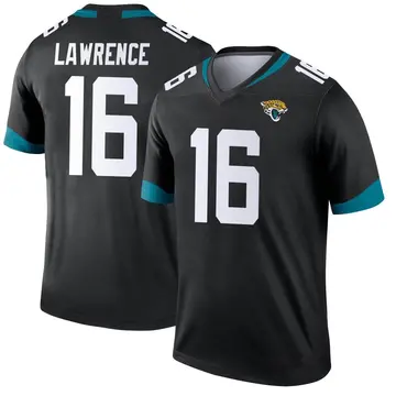 Men's Trevor Lawrence Jacksonville Jaguars Legend Black Jersey