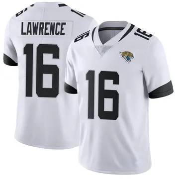 Men's Trevor Lawrence Jacksonville Jaguars Limited White Vapor Untouchable Jersey