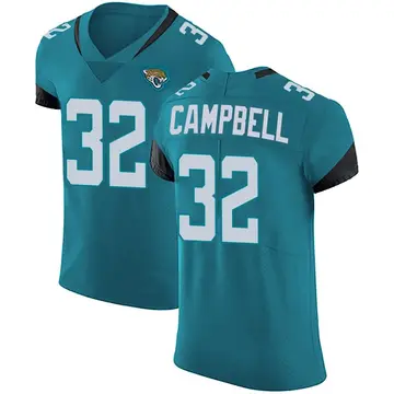 Tyson Campbell Jacksonville Jaguars Game-Used #32 White Jersey vs