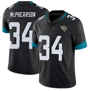 Men's Zech McPhearson Jacksonville Jaguars Limited Black Vapor Untouchable Jersey