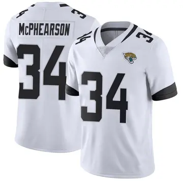 Men's Zech McPhearson Jacksonville Jaguars Limited White Vapor Untouchable Jersey