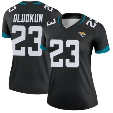 Women's Foyesade Oluokun Jacksonville Jaguars Legend Black Jersey