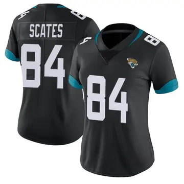 Women's Joseph Scates Jacksonville Jaguars Limited Black Vapor Untouchable Jersey