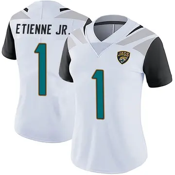 Travis Etienne Jacksonville Jaguars 1 White Vapor Limited Jersey - Bluefink