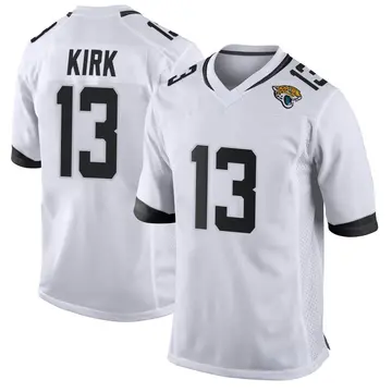 Lids Christian Kirk Jacksonville Jaguars Fanatics Authentic Game-Used #13  White Jersey vs. Los Angeles Chargers on September 25, 2022