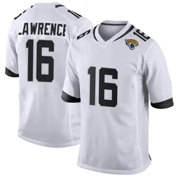 Youth Trevor Lawrence Jacksonville Jaguars Game White Jersey