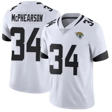 Youth Zech McPhearson Jacksonville Jaguars Limited White Vapor Untouchable Jersey